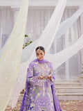 Mahnur Gulzar Viscose Embroidered Unstitched 3-Piece Suit - G - 07