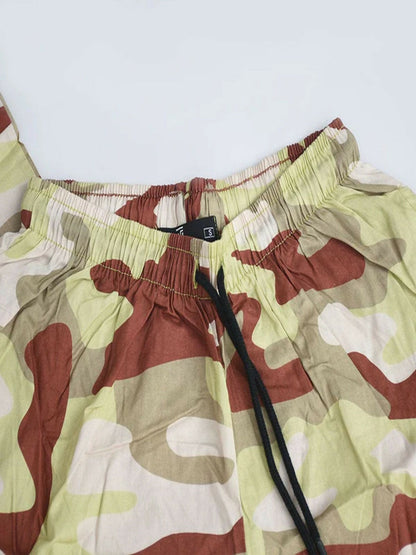Jupiter Printed Holiday Stone Camo Twin Set-13718