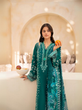 RajBari Jahaan Premium Festive Lawn Embroidered Unstitched 3-Piece Suit-RINA 5-A
