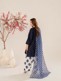 Stylish Collection Luxe Edit Cotton Embroidered Stitched 3-Piece Suit-Salina