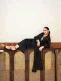 Allure By IH Fashion Calling Raw Silk Embellished Stitched 3-Piece Suit-Moon Stone