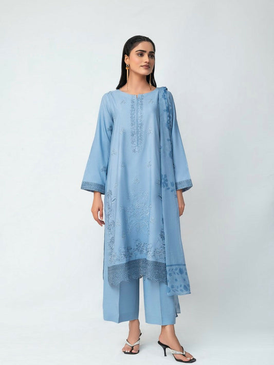 Imran Aftab Maya Winter Karandi Embroidered Unstitched 3-Piece Suit-IAKC-UF-26