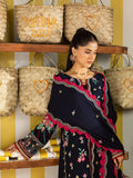 Mahnur Kaia Slub Linen Embroidered Unstitched 3-Piece Suit-K- 06