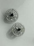 H&A Jewellery One Carat American Diamond Stud Earrings