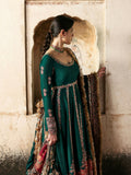 Hussain Rehar Massarat Festive Unstitched'25 Korean Raw Silk Embroidered 3-Piece Suit-Meherunissa