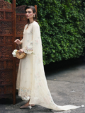 Qalamkar Qline Lawn Drop-1 Embroidered Unstitched 3-Piece Suit-RP-01 Savera