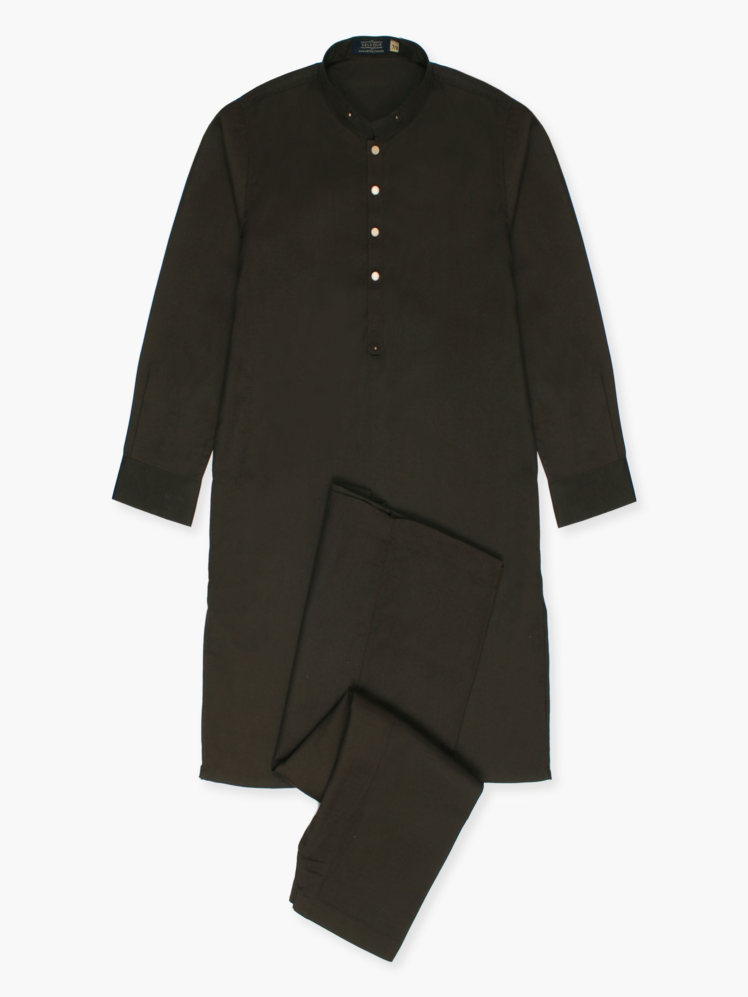 Velvour Boys Cotton Stitched Shalwar Kameez-VB212-A