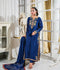 Farooq Hameed Studio Pariza Lux Festive'25 Pure Glass Silk Embroidered Stitched 3-Piece Suit-Fariyn