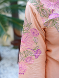 HU Studios Soléa Collection Lawn Cotton Embroidered Stitched 2-Piece Suit-Pastel Promise