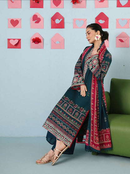 Mahnur Anaya Vol.2 Lawn Embroidered Stitched 3-Piece Suit-AN-2-09