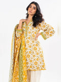 Alkaram Studio Khaddar Printed Unstitched 3-Piece Suit-FW-17.1-24-Off White