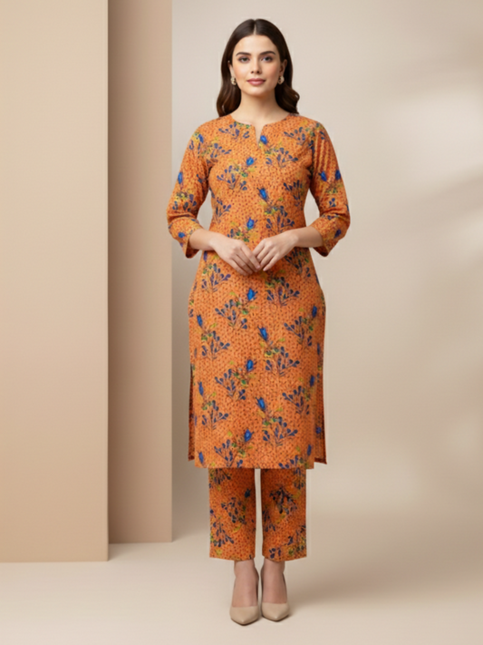 Bin Shaukat Classic Lawn Printed Unstitched 2-Piece Suit
