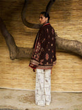 Jugnu By Hussain Rehar AW'25 Edit I Karandi Embroidered Stitched 2-Piece Suit-Bhumi