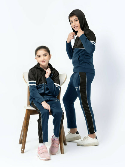 Velvour Fleece Hooded Tracksuit-VWT08-F