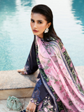 Binilyas Kayra Summer Edit Lawn Embroidered Stitched 3-Piece Suit-314 - B