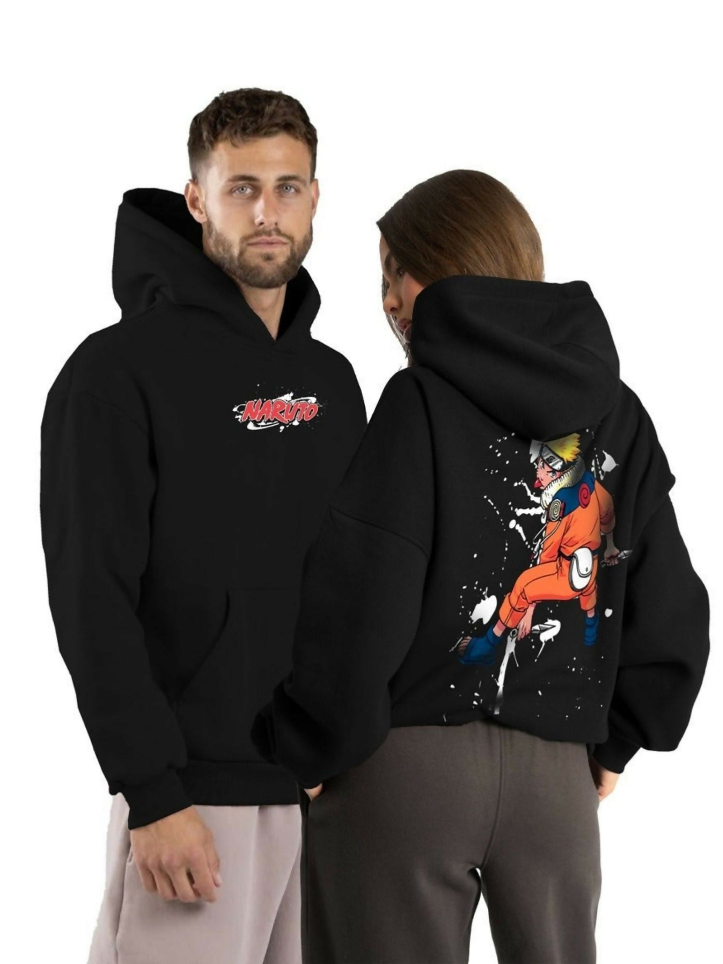 Jupiter Oversized Naruto Ramen Printed Hoodie-15056