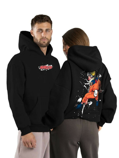 Jupiter Oversized Naruto Ramen Printed Hoodie-15056