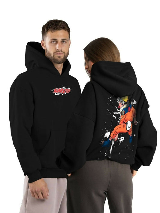 Jupiter Oversized Naruto Ramen Printed Hoodie-15056