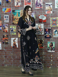 Zeephire Linen Embroidered Stitched 2-Piece Suit-Adaab