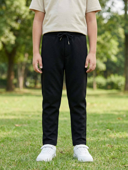 Velvour Imported Popcorn Trouser-VWT40-AT