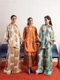 Hussain Rehar Pay Day Vol III Raw Silk Printed Stitched 2-Piece Suit-Fiere