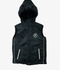 Velvour Sleeveless Hooded Puffer Jacket-VJ77-C