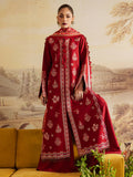 Mahnur Nova Khaddar Embroidered Unstitched 3-Piece Suit- NK - 12