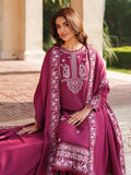 Panache Apparel Linen Embroidered Stitched Suit-Alara