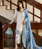 Hussain Rehar The Scent Luxury Pret SS'25 Raw Silk Embellished 3-Piece Suit-Virelle
