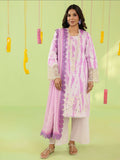 Mahnur Anaya Vol.2 Lawn Embroidered Stitched 3-Piece Suit-02-White and Lilac