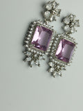 H&A Jewellery One Carat American Diamond Earrings