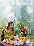 Parishay Winterwood Tales Khaddar Embroidered Unstitched 3-Piece Suit- WW - 05