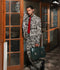 Hussain Rehar Pay Day Vol IV Silk Printed Stitched 2-Piece Suit-Domino
