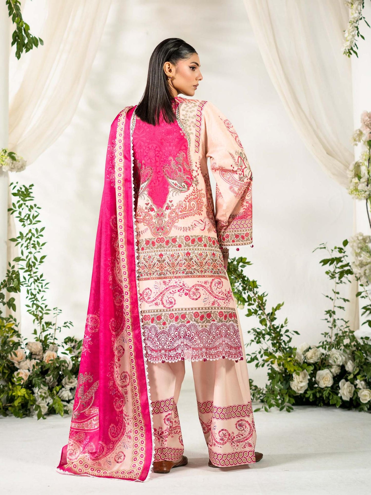 Rabazka Lawn Embroidered Unstitched 3-Piece Suit-WUS-PELW-3PCS-S26-06