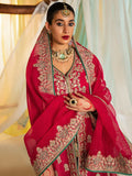 Hussain Rehar Khawab Ghar Organza Embellished Stitched 3-Piece Suit-Hayal