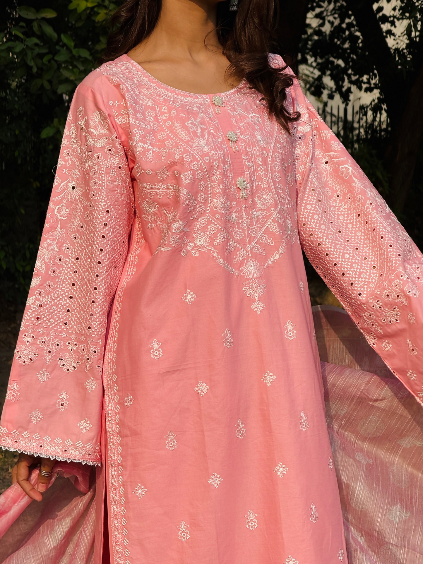 Siraphina Winter Cotton Embroidered Stitched 3-Piece Suit
