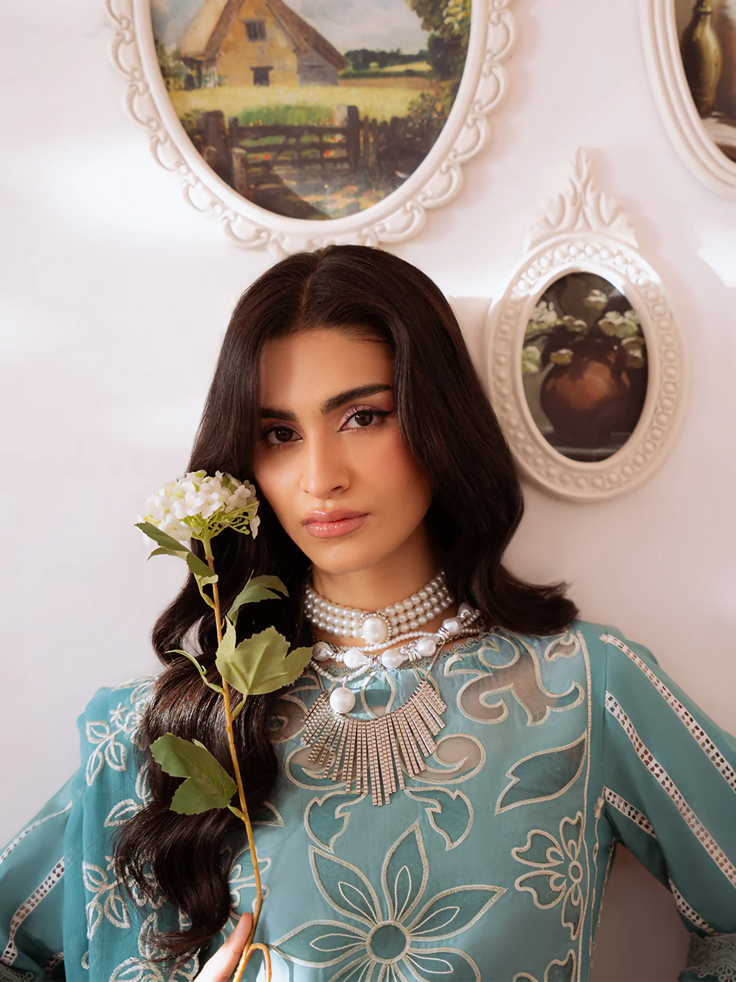 Mahnur Shanaya Lawn Embroidered Stitched 3-Piece Suit-SN-06