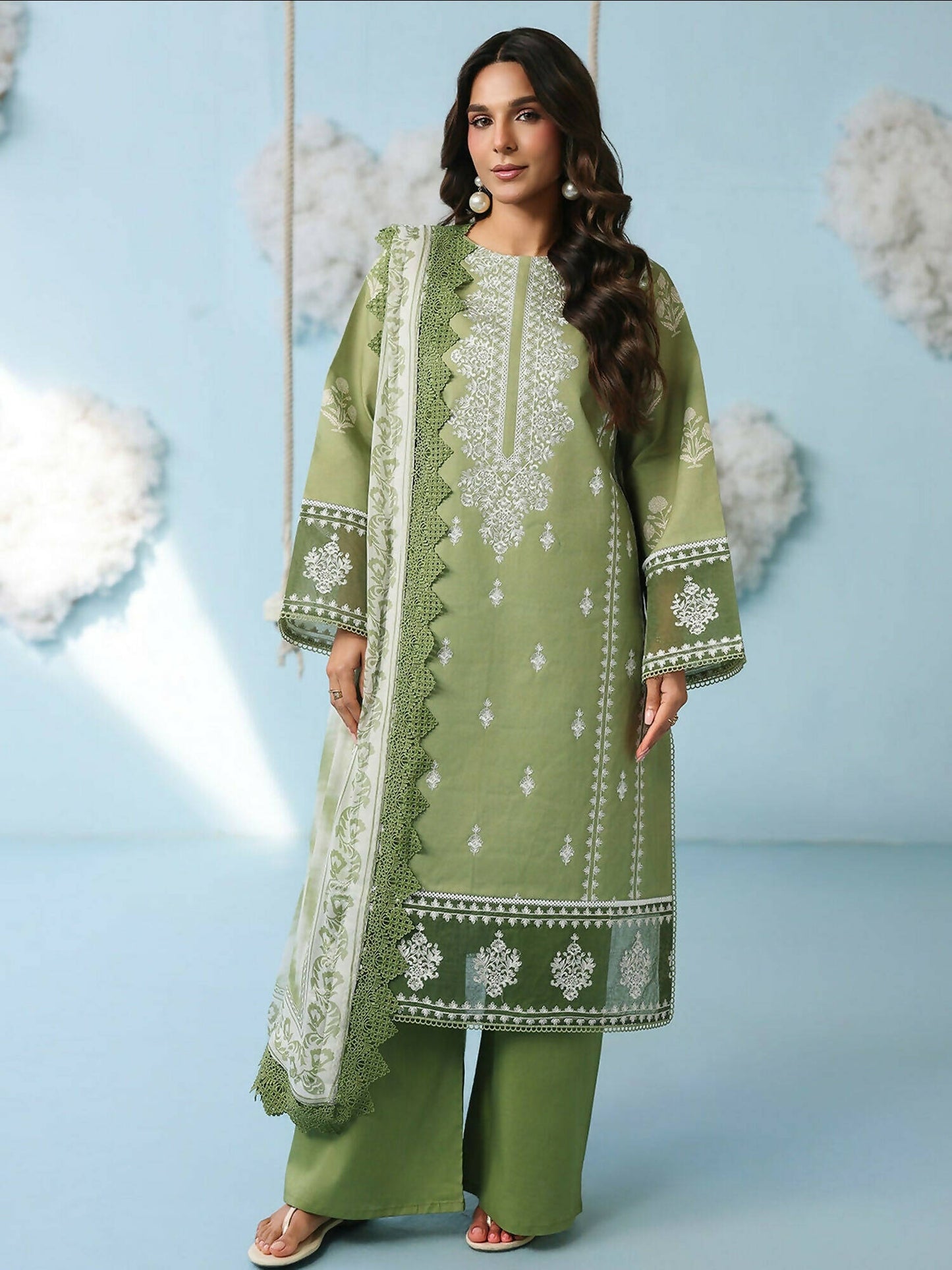 Mahnur Anaya Summer Vol 2 Lawn Embroidered Unstitched 3-Piece Suit-AN-2-16