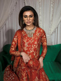 Hussain Rehar Basic Not Basic 3 Raw Silk Embellished Stitched 2-Piece Suit-Flamme