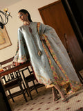 Hussain Rehar Basic Not Basic V Raw Silk Embellished Stitched 3-Piece Suit-Maze