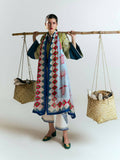 Jugnu by Hussain Rehar SS'25 Edit II Cotton Embroidered Unstitched 3-Piece Suit-Bia
