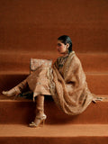 Hussain Rehar Luxury Pret'23 Raw Silk Embellished Stitched 3-Piece Suit-Reign