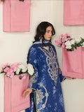 Mahnur Anaya Vol.2 Lawn Embroidered Stitched 3-Piece Suit-AN-2-03-Blue