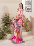 Naqsh Summer Glow 2 Luxury Lawn Digital Printed Unstitched 3-Piece Suit-Oyster Pink-00126