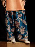 Hussain Rehar Luxury Pret'23 Raw Silk Embellished Stitched 3-Piece Suit-Vaskas