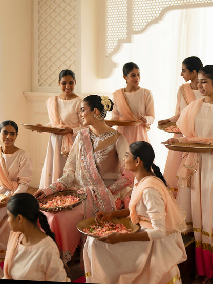 Parishay Ranibagh Luxury Formals Silk Embroidered Stitched 3-Piece Suit-Meherbano