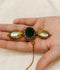 Durwaj's Emerald Charm Bracelet DW-010