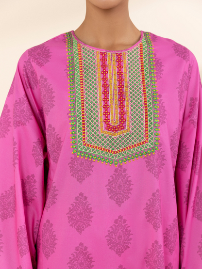 Sapphire Lawn Embroidered Unstitched 3-Piece Suit