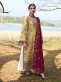 Hussain Rehar Luxury Lawn SS'25 Embroidered Unstitched 3-Piece Suit-Minted