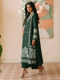 Mahnur Shanaya Luxury Lawn Embroidered Unstitched 3-Piece Suit-Siyahgul